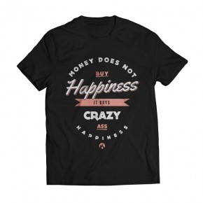 Tshirt Happiness Black