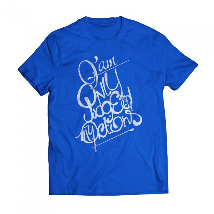 Tshirt Only Judged Blue