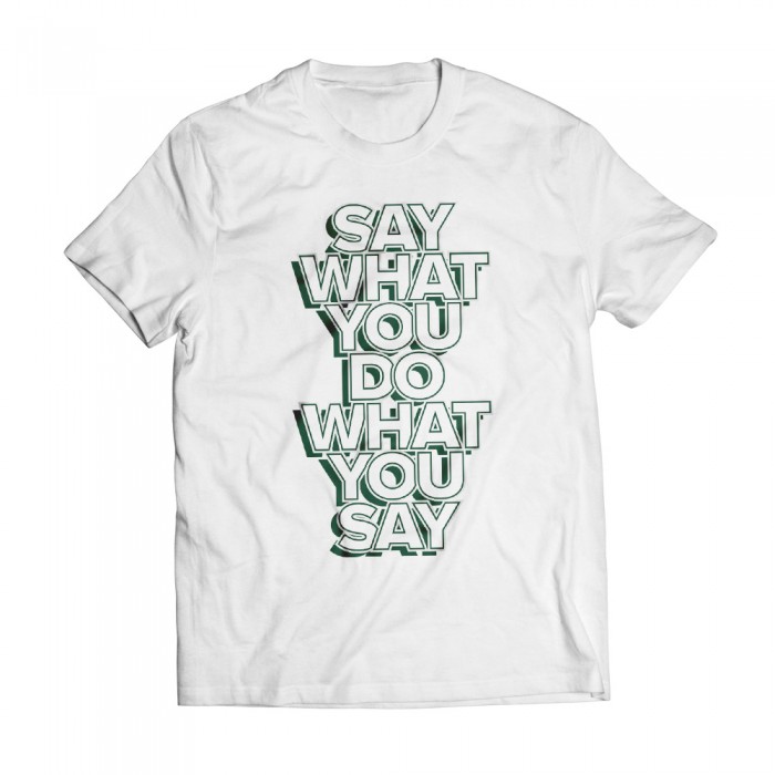 Tshirt Speech White