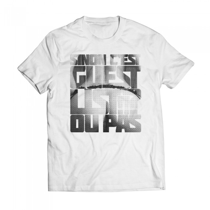 Tshirt Guest List White