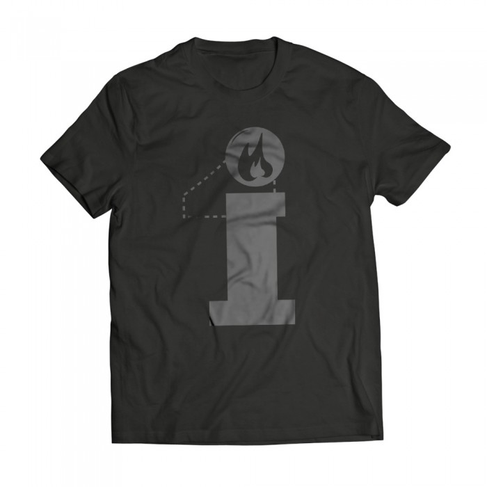 Tshirt Uno Charcoal