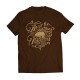 Tshirt Moutains Brown