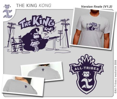 Tshirt-king-kong-chez-All-tribes
