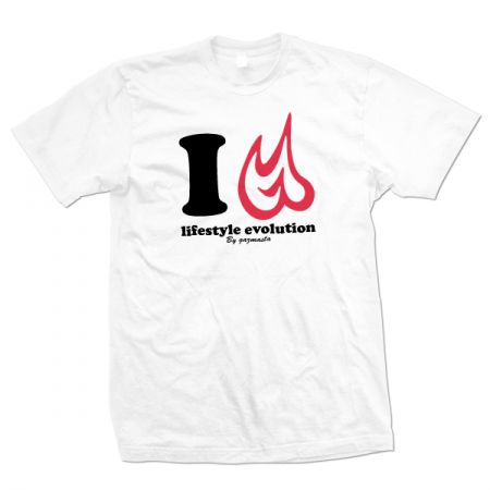 tshirt-i-love-gaz-blanc
